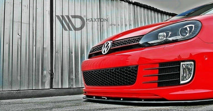Forreste splitter VER.2 VW GOLF VI (Til GOLF GTI 35TH)