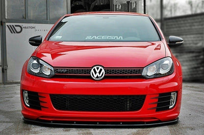 Forreste splitter VER.2 VW GOLF VI (Til GOLF GTI 35TH)
