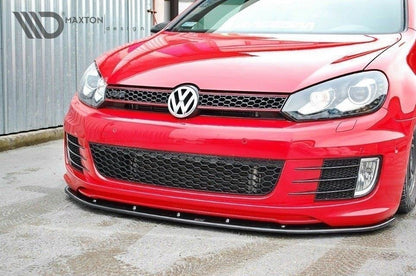 Forreste splitter VER.2 VW GOLF VI (Til GOLF GTI 35TH)