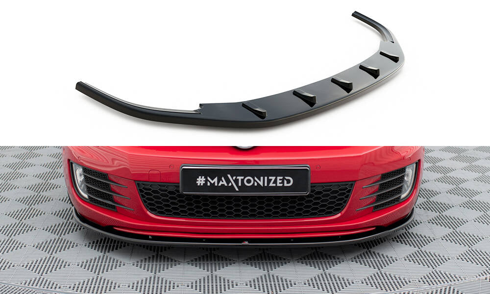 Forreste splitter VER.2 VW GOLF VI GTI