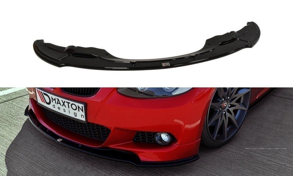Forreste splitter til BMW 3 E92 MPACK (PREFACE MODEL passer M Performance splitter)
