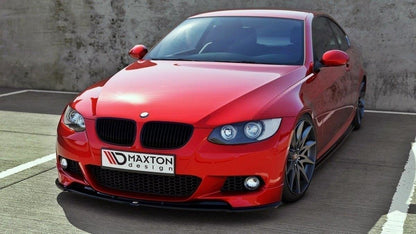 Forreste splitter til BMW 3 E92 MPACK (PREFACE MODEL passer M Performance splitter)
