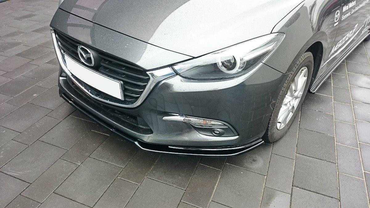 Forreste splitter v.1 Mazda 3 BN (Mk3) Facelift