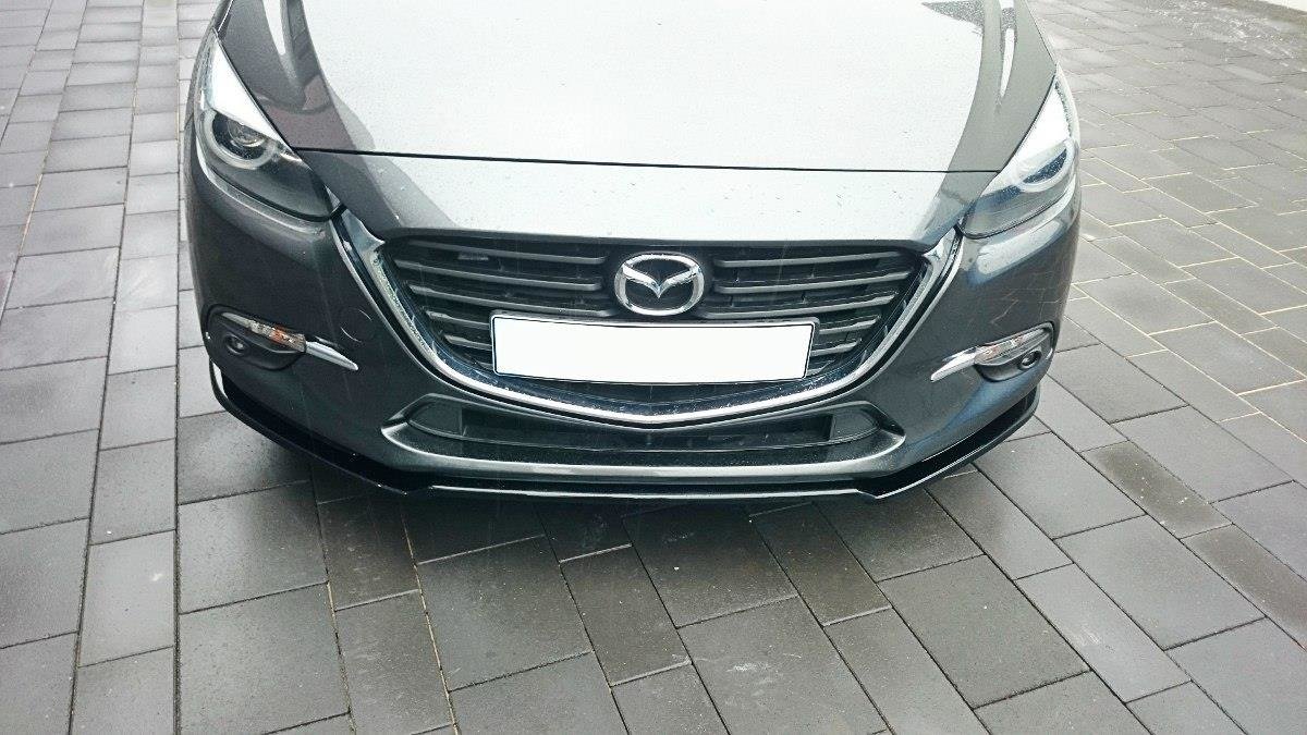 Forreste splitter v.1 Mazda 3 BN (Mk3) Facelift
