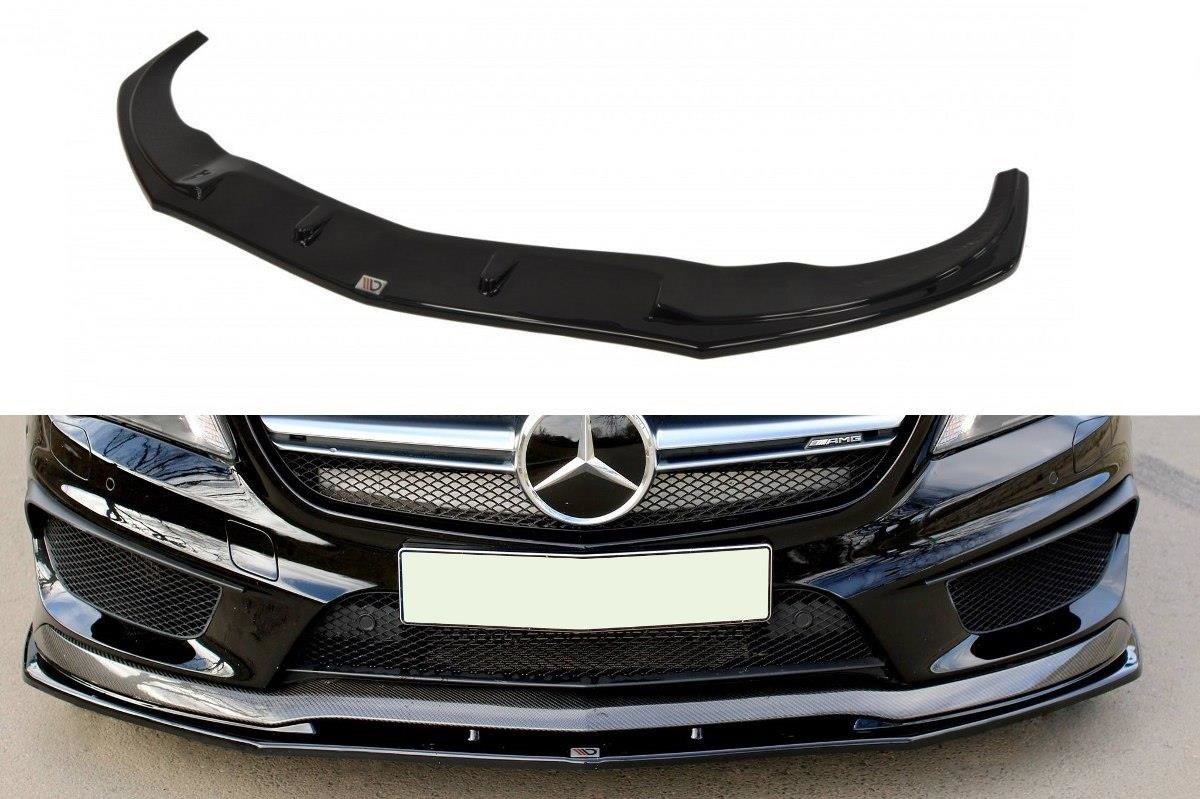 Forreste splitter v.2 MERCEDES CLA 45 AMG C117 (PREFACE)