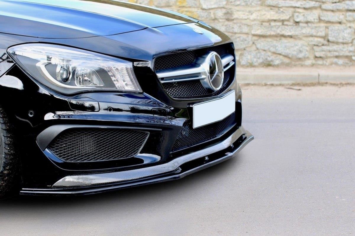 Forreste splitter v.2 MERCEDES CLA 45 AMG C117 (PREFACE)