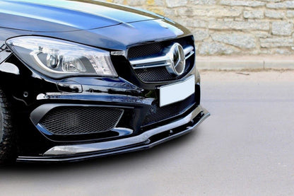 Forreste splitter v.2 MERCEDES CLA 45 AMG C117 (PREFACE)