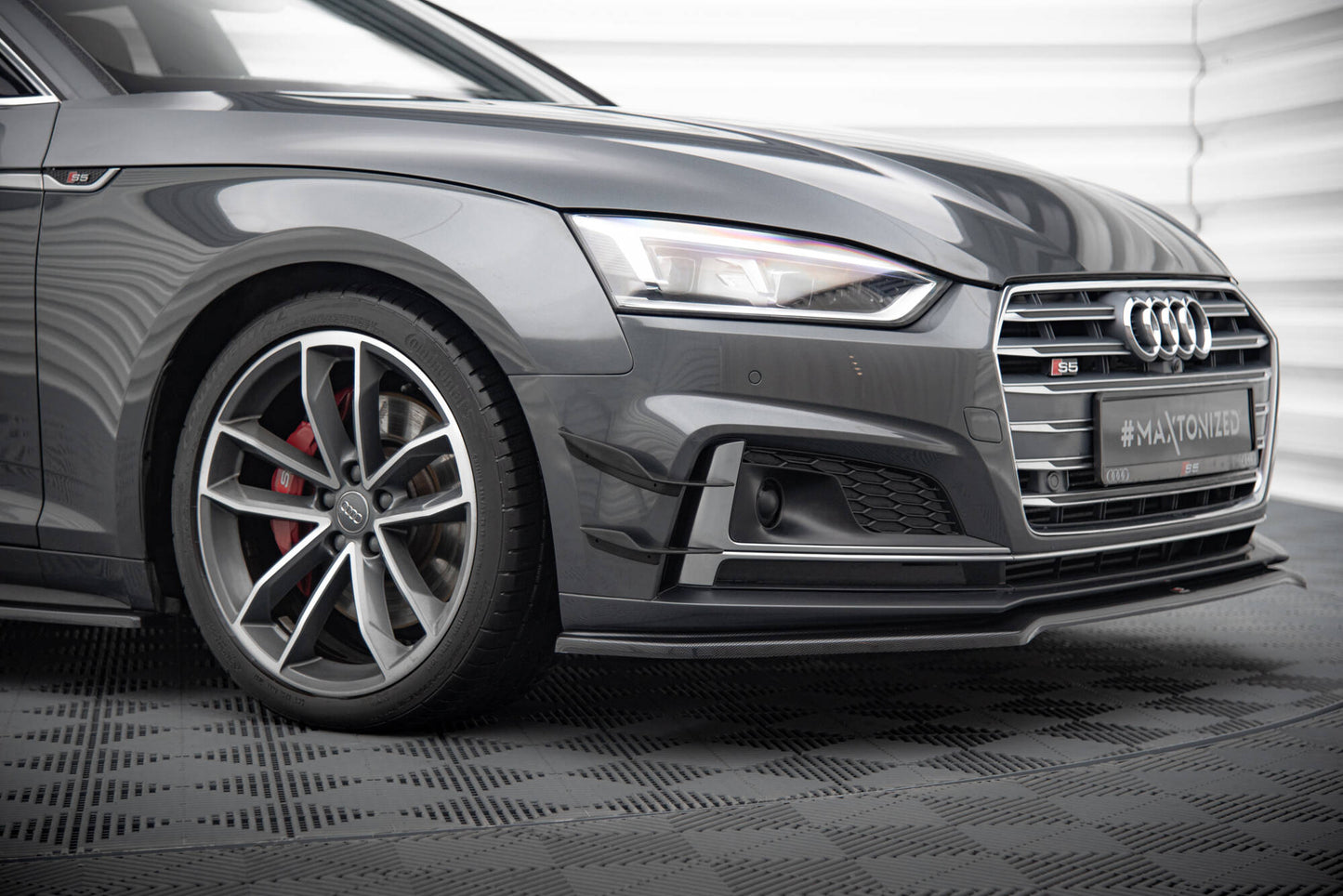 Forkofanger Vinger (Canards) Audi S5 / A5 S-Line Coupe / Sportback F5