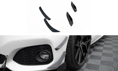 Forkofanger Vinger (Canards) BMW 1 M-Pack / M140i F20 Facelift