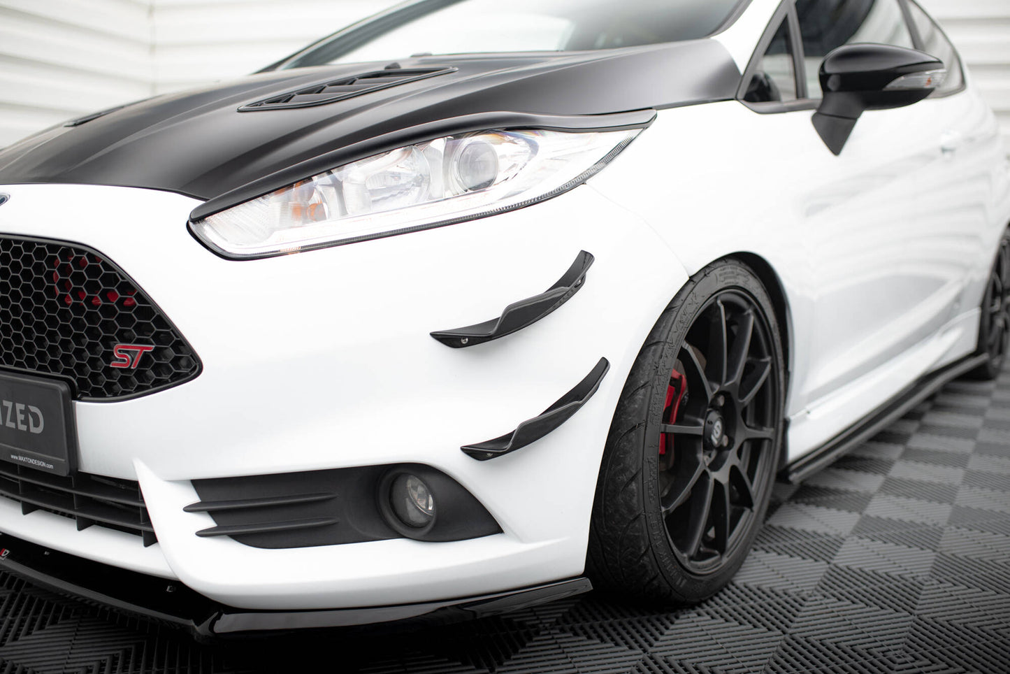 Forkofanger Vinger (Canards) Ford Fiesta 7 ST Facelift