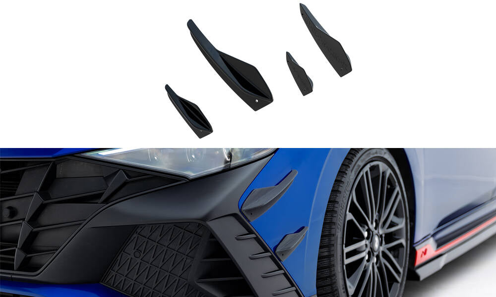 Forkofanger Vinger (Canards) Hyundai Elantra N Mk7