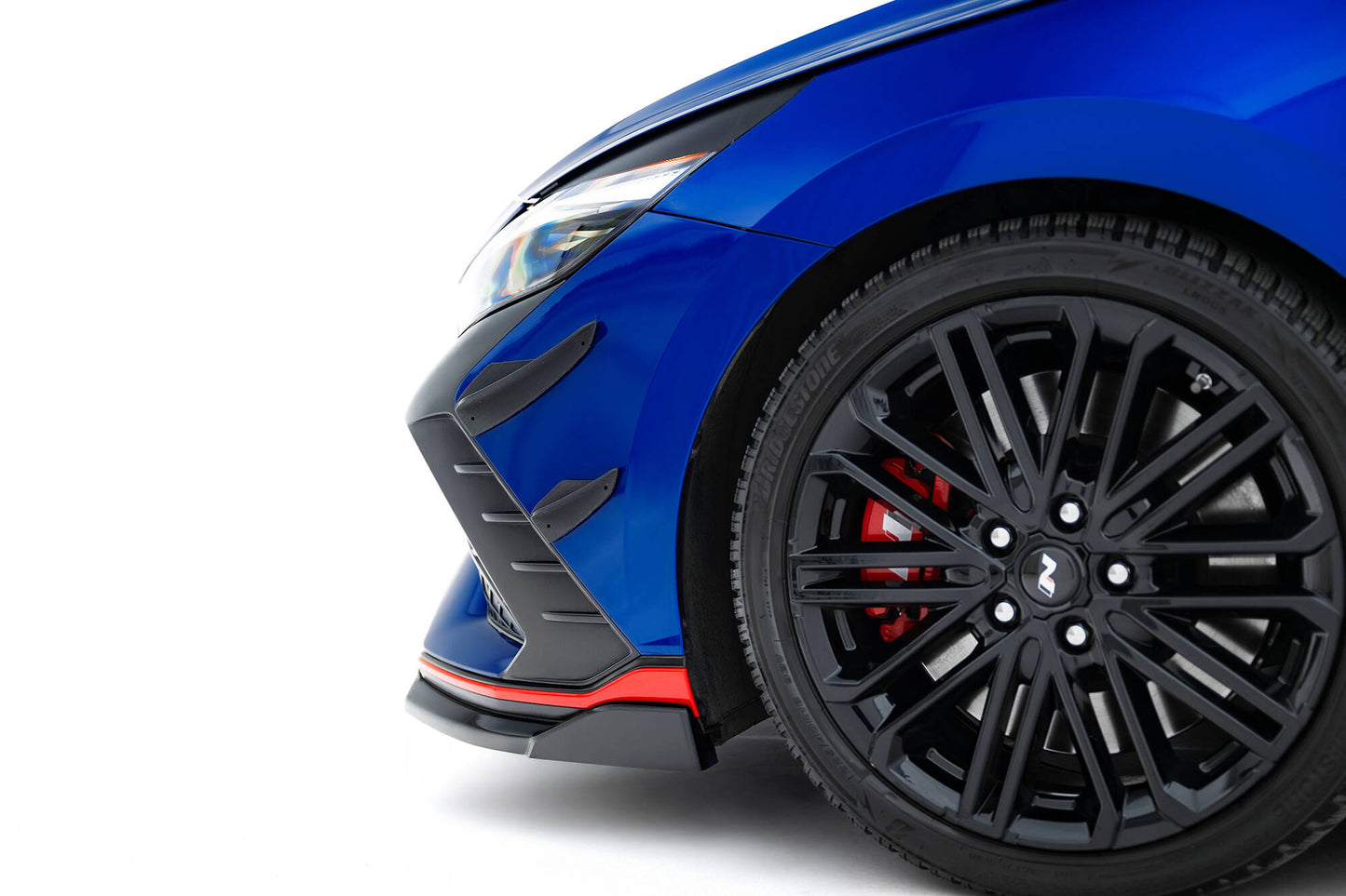 Forkofanger Vinger (Canards) Hyundai Elantra N Mk7