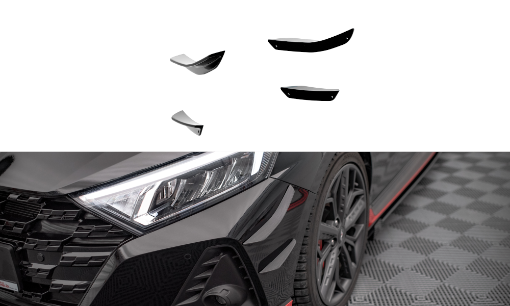 Forkofanger Vinger (Canards) Hyundai I20 N Mk3