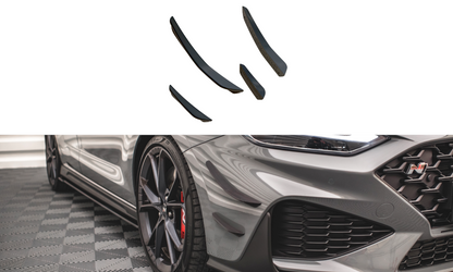 Forkofanger Vinger (Canards) Hyundai I30 N / I30 N-Line Hatchback/Fastback Mk3 Facelift