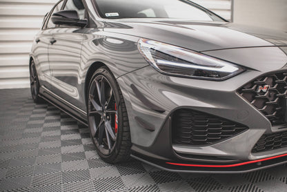 Forkofanger Vinger (Canards) Hyundai I30 N / I30 N-Line Hatchback/Fastback Mk3 Facelift