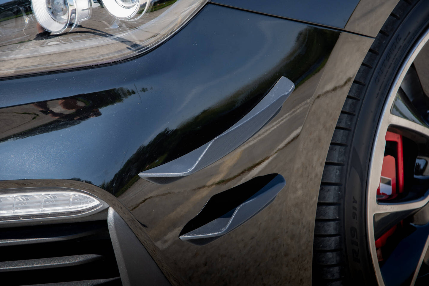 Forkofanger Vinger (Canards) Hyundai I30 N Mk3