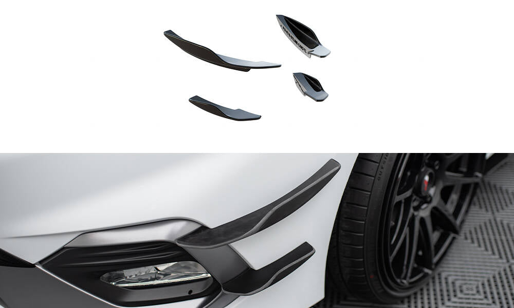 Forkofanger Vinger (Canards) V.2 Ford Fiesta Mk8 ST / ST-Line