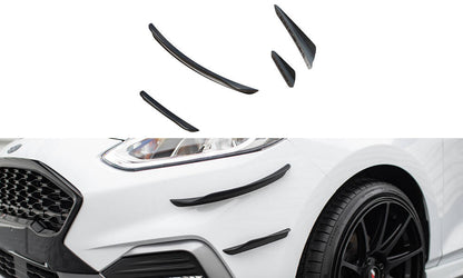 Forkofanger Vinger (Canards) V.3 Ford Fiesta Mk8 ST / ST-Line