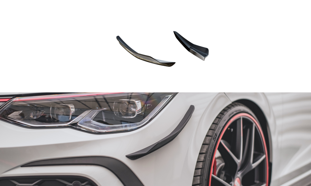 Forkofanger Vinger (Canards) Volkswagen Golf GTI Mk8
