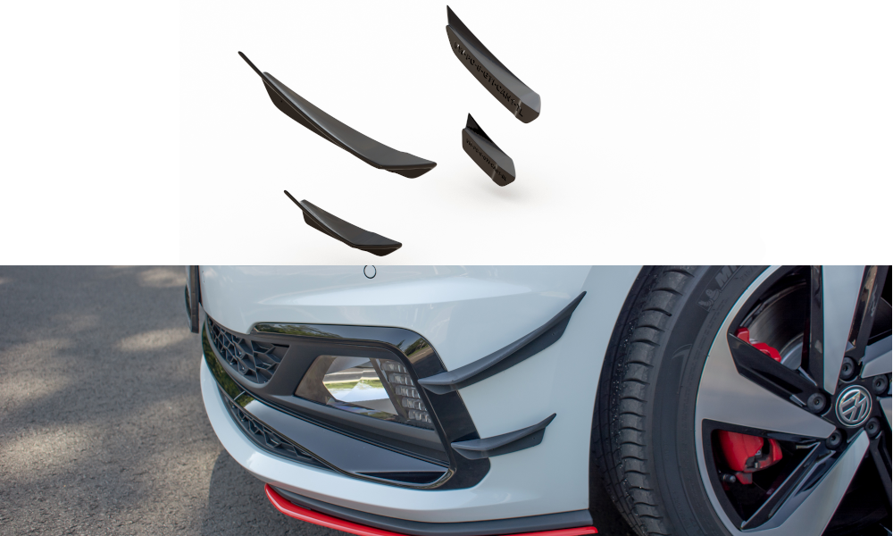 Forkofanger Vinger (Canards) Volkswagen Polo GTI Mk6