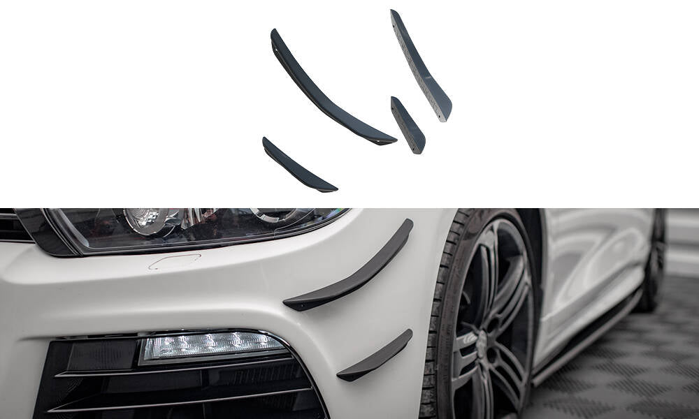 Forkofanger Vinger (Canards) Volkswagen Scirocco R Mk3