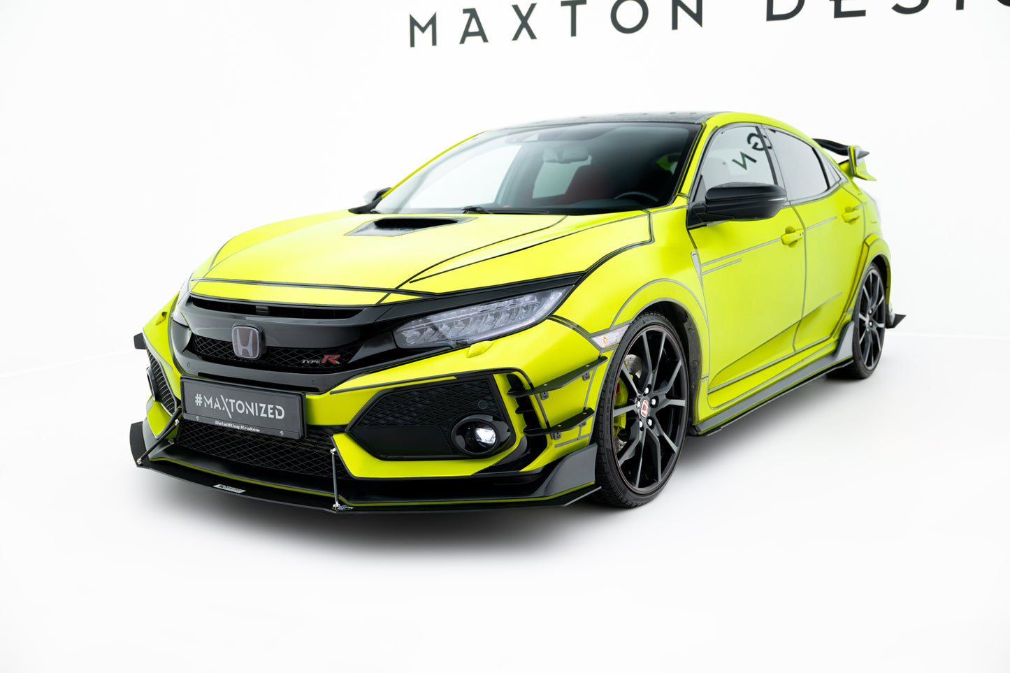 Forreste splitter Racing V.1 Honda Civic Type-R Mk10 / Mk10 Facelift