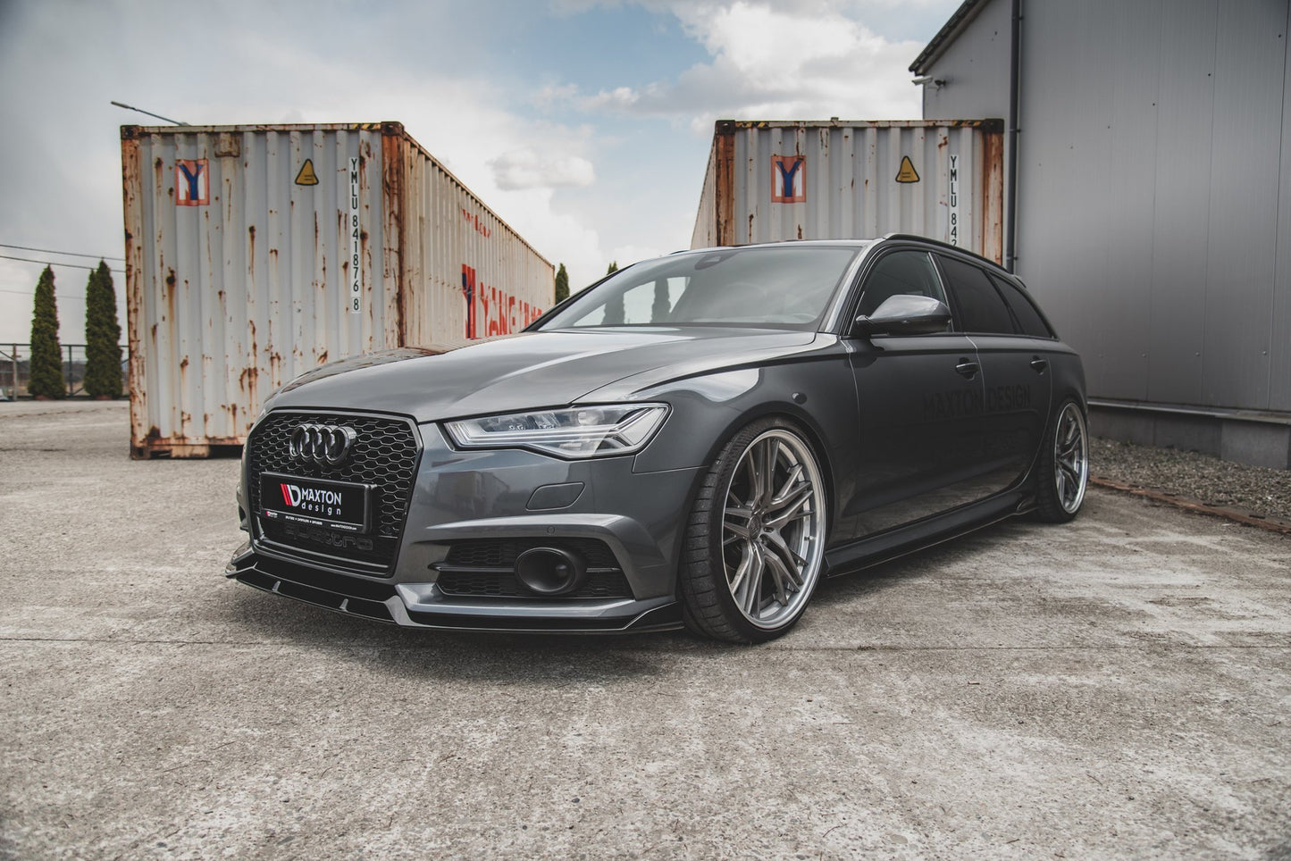 Forreste splitter Audi A6 / A6 C7 S-line/ S6 C7 Facelift