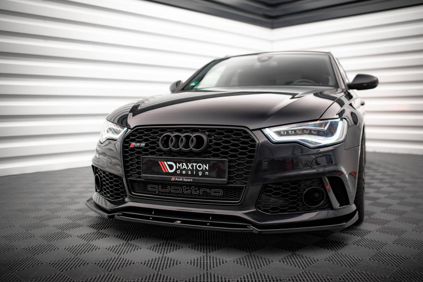 Forreste splitter Audi A6 RS6 Look C7