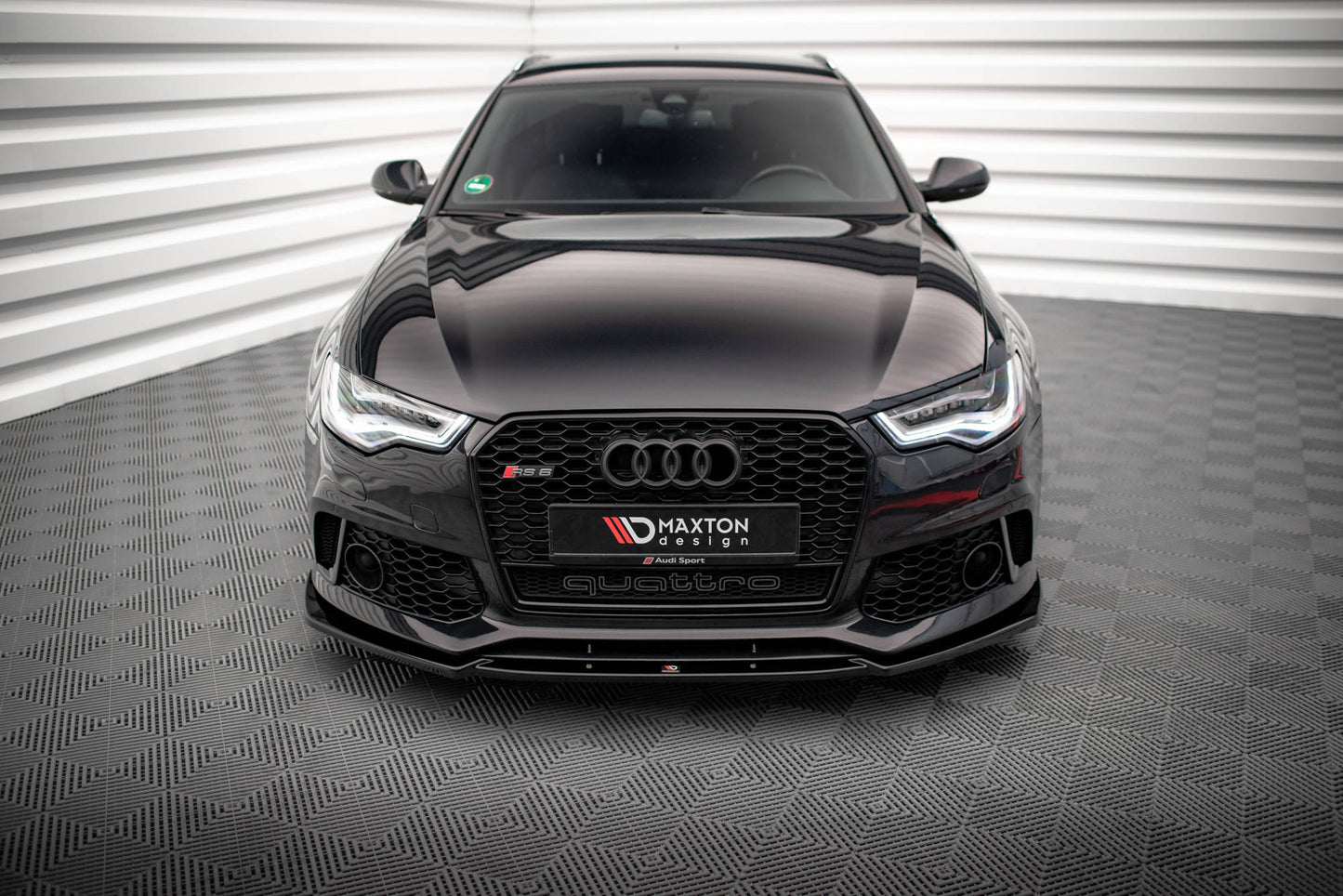 Forreste splitter Audi A6 RS6 Look C7