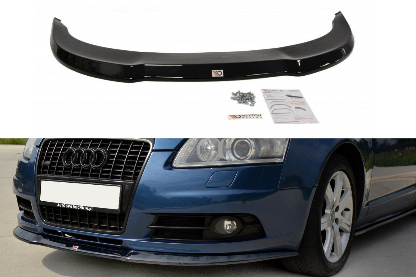 Forreste splitter Audi A6 S-Line C6
