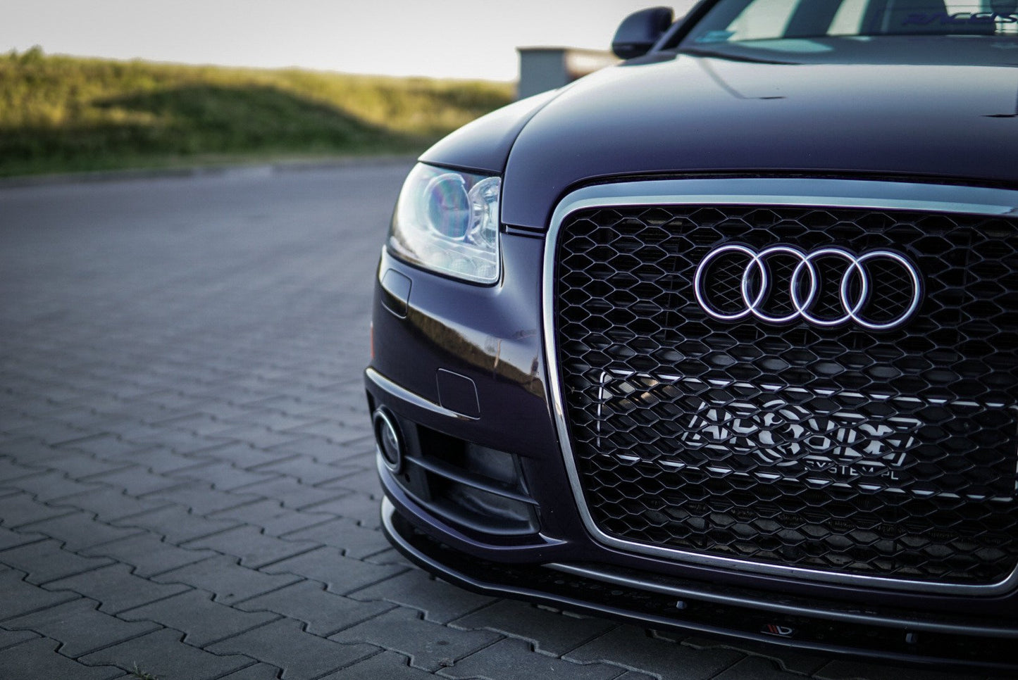 Forreste splitter Audi A6 S-Line C6 FL