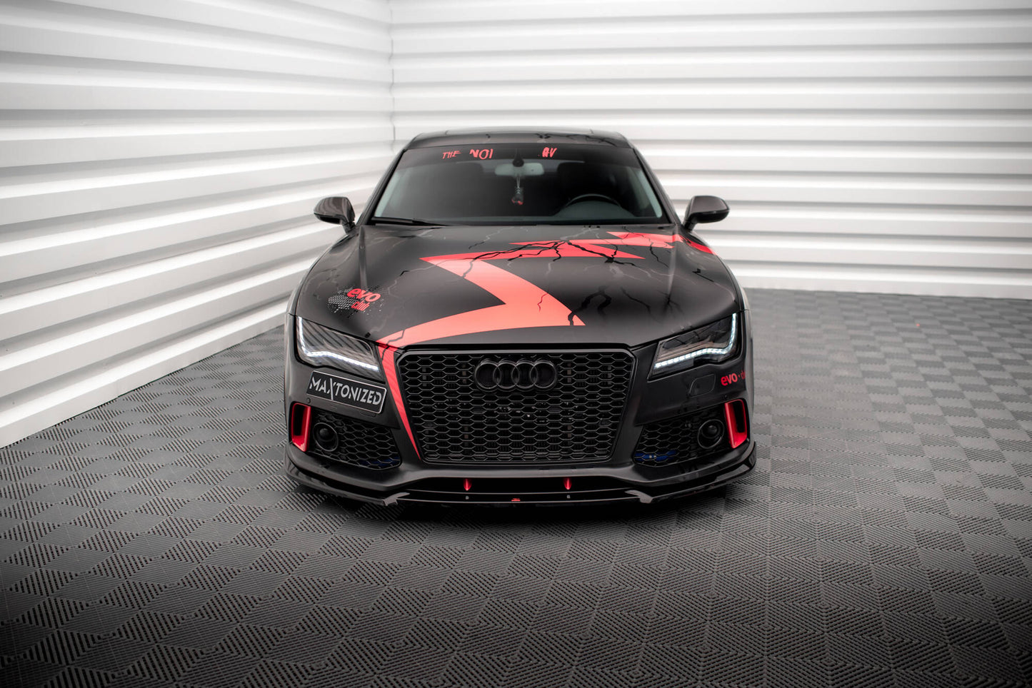 Forreste splitter Audi A7 RS7 Look C7