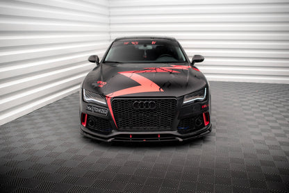 Forreste splitter Audi A7 RS7 Look C7