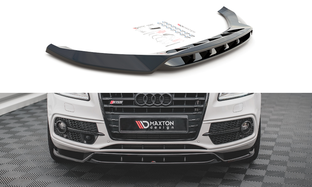Forreste splitter Audi SQ5 / Q5 S-Line Mk1 (8R)
