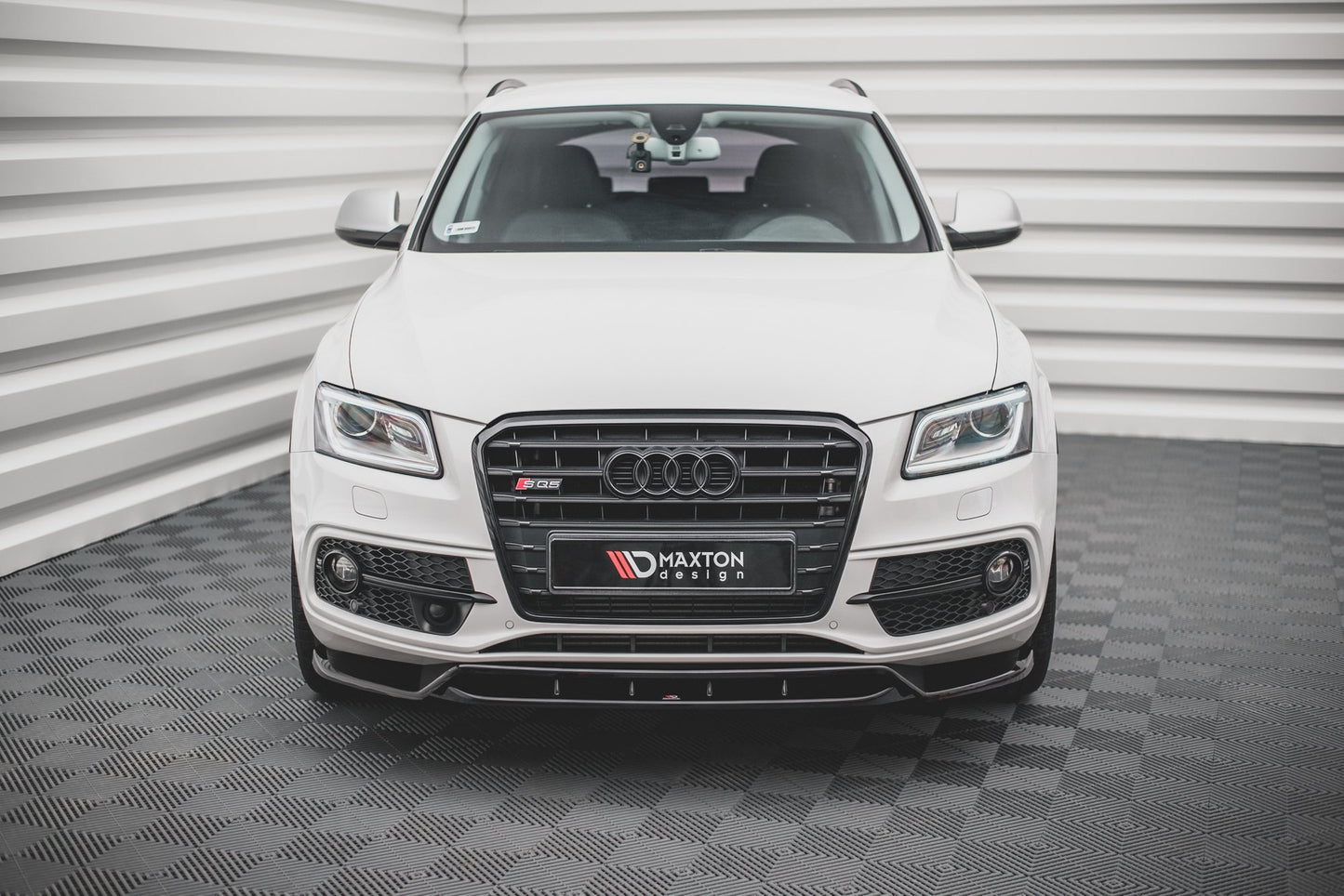 Forreste splitter Audi SQ5 / Q5 S-Line Mk1 (8R)