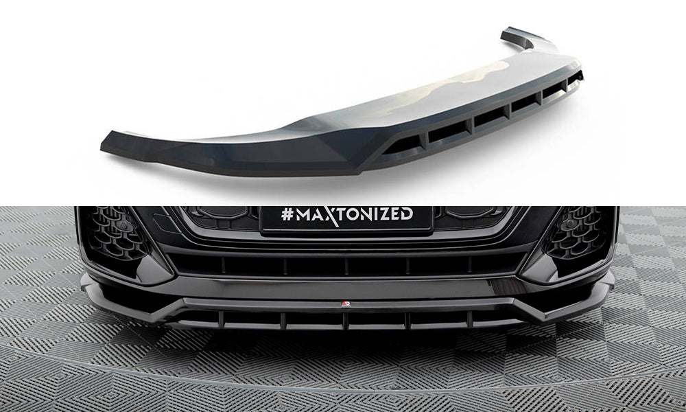 Forreste splitter Audi SQ8 / Q8 S-Line Mk1 Facelift