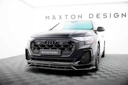 Forreste splitter Audi SQ8 / Q8 S-Line Mk1 Facelift