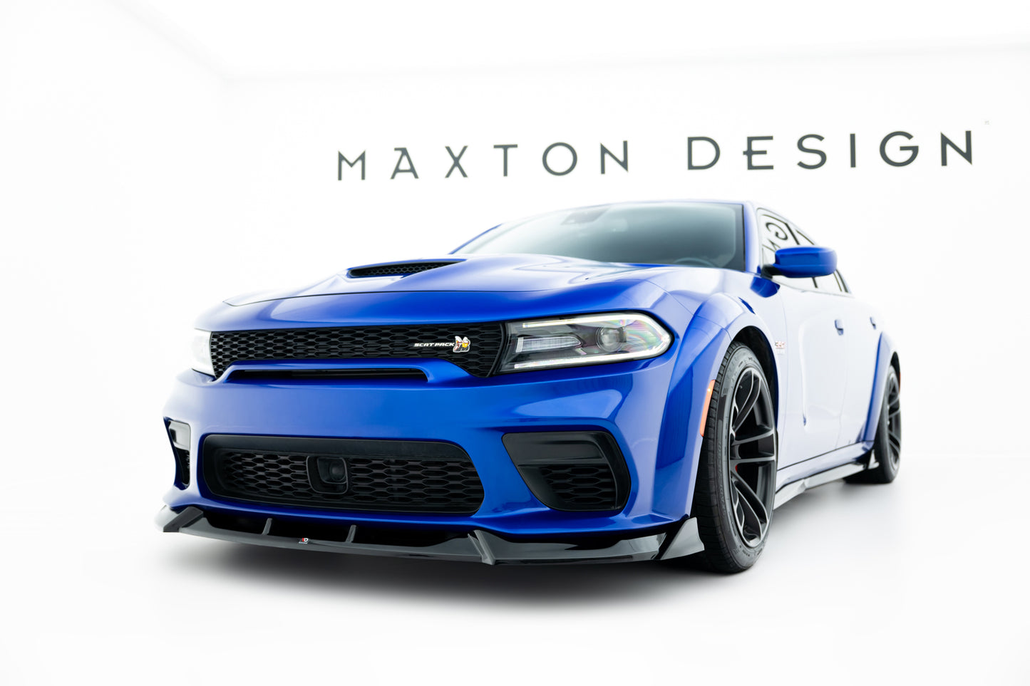 Forreste splitter Dodge Charger RT Scat Pack Bredtbody Mk3 Facelift