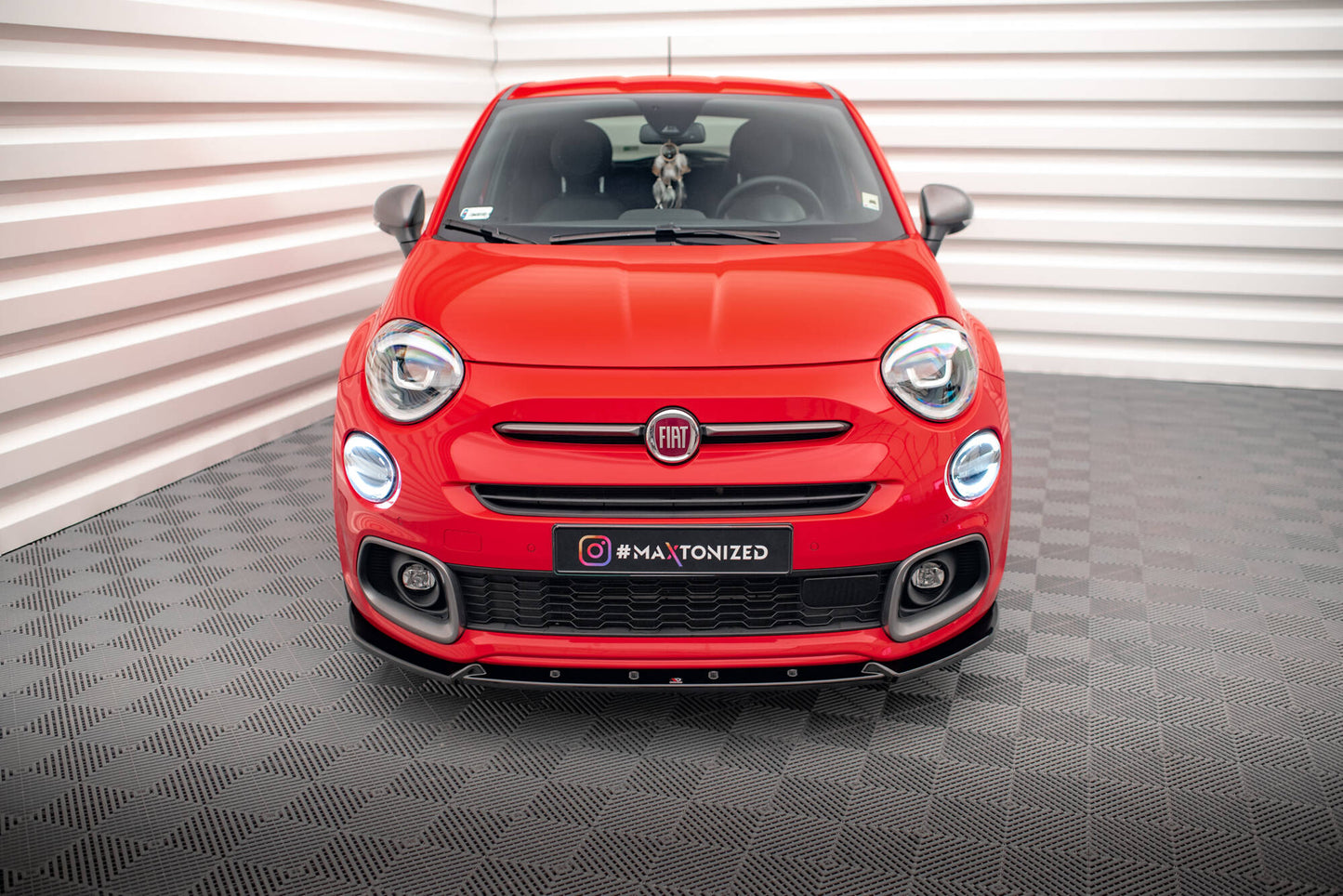 Forreste splitter Fiat 500X Sport Mk1 Facelift