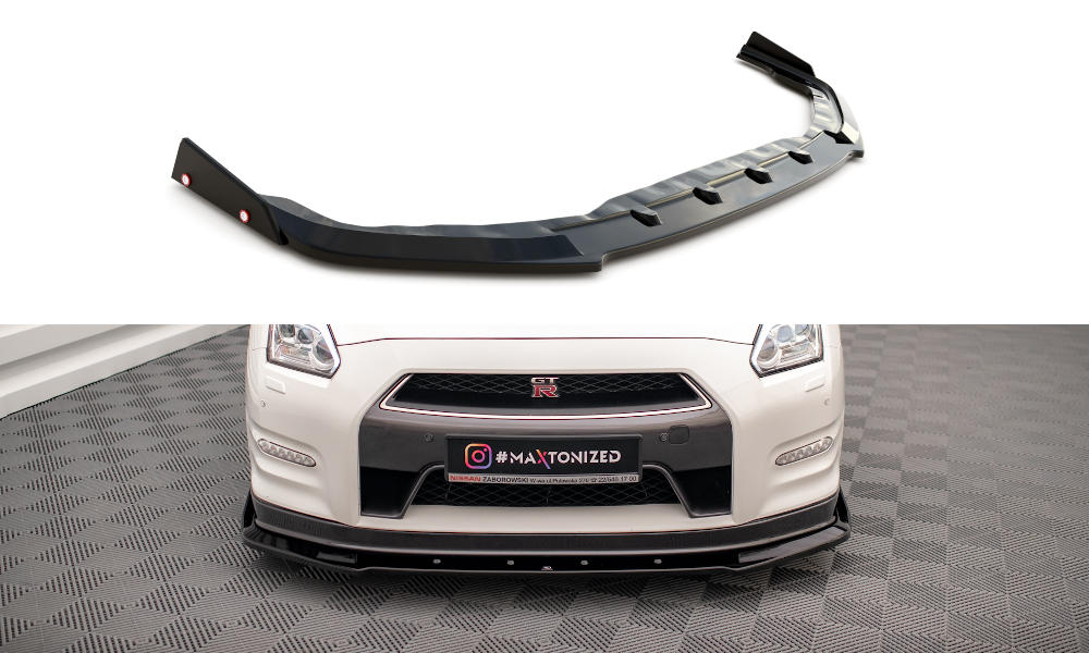 Forreste splitter + Flaps Nissan GTR R35 Facelift