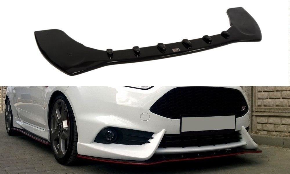 Forreste splitter Ford Fiesta ST Mk7 FL (Fit Maxton Design kofanger)