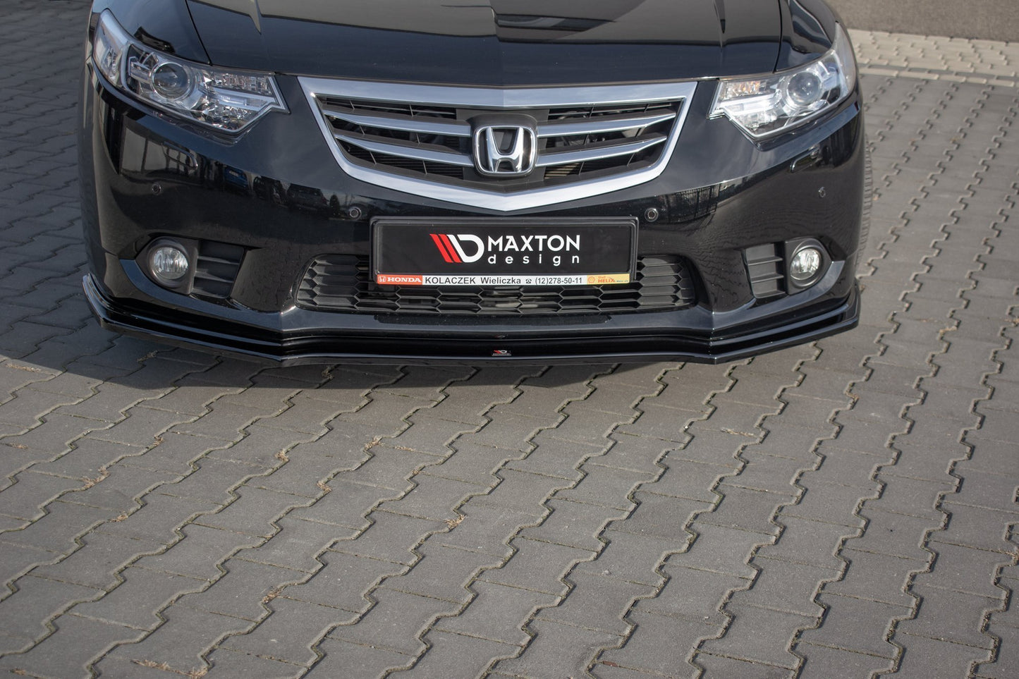 Forreste splitter Honda Accord VIII (CU Series) Facelift
