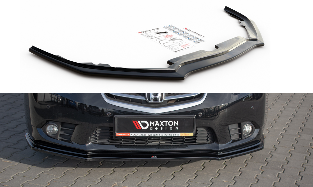 Forreste splitter Honda Accord VIII (CU Series) Facelift