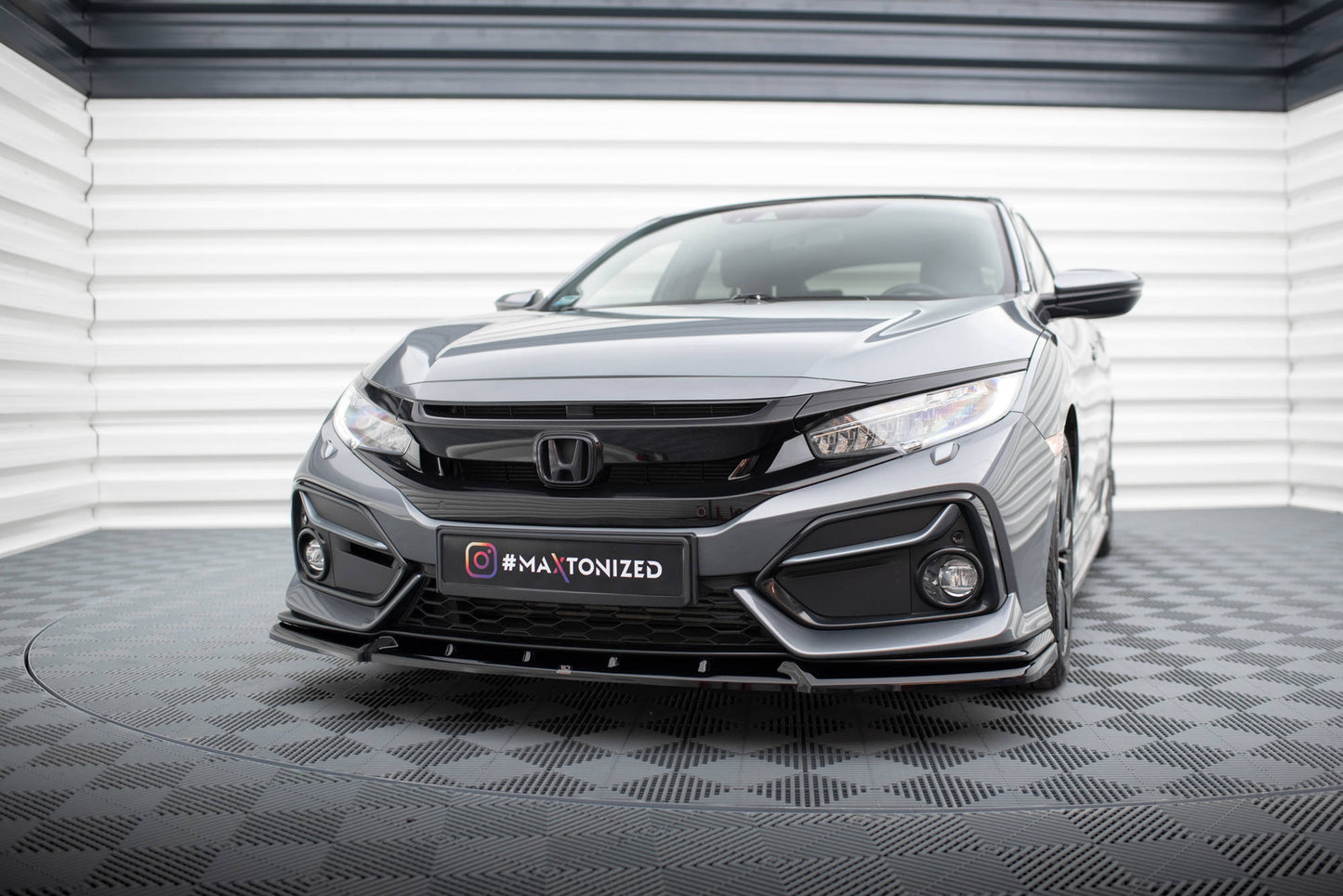 Forreste splitter Honda Civic Sport Mk 10