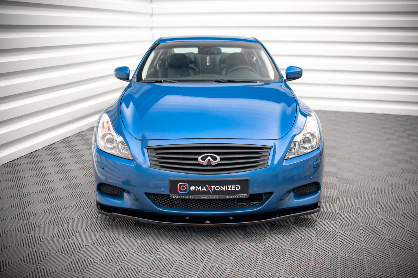 Forreste splitter Infiniti G37 Coupe