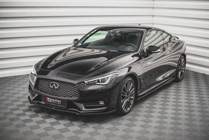 Forreste splitter Infiniti Q60 S Mk2