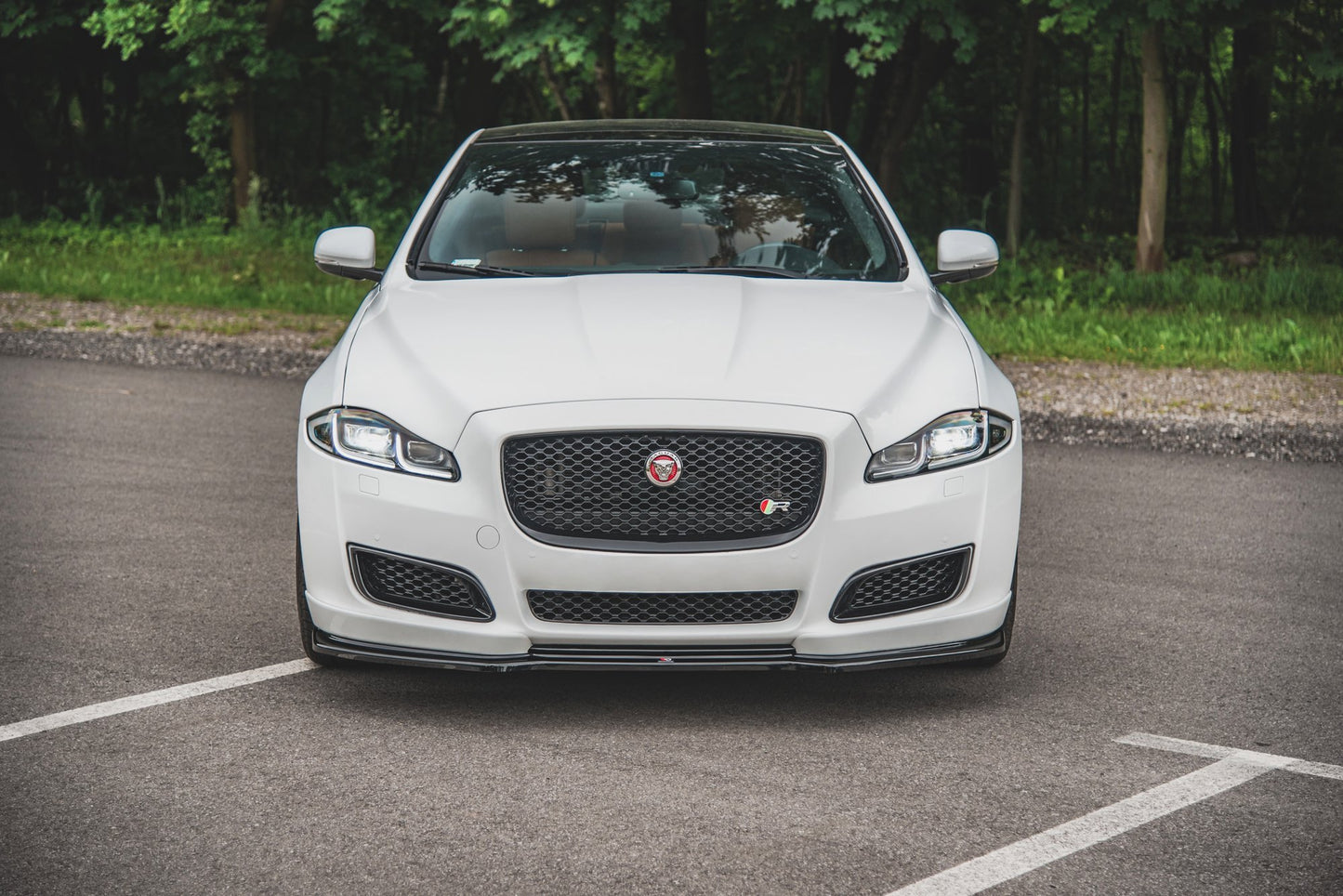 Forreste splitter Jaguar XJ R-Sport X351 Facelift