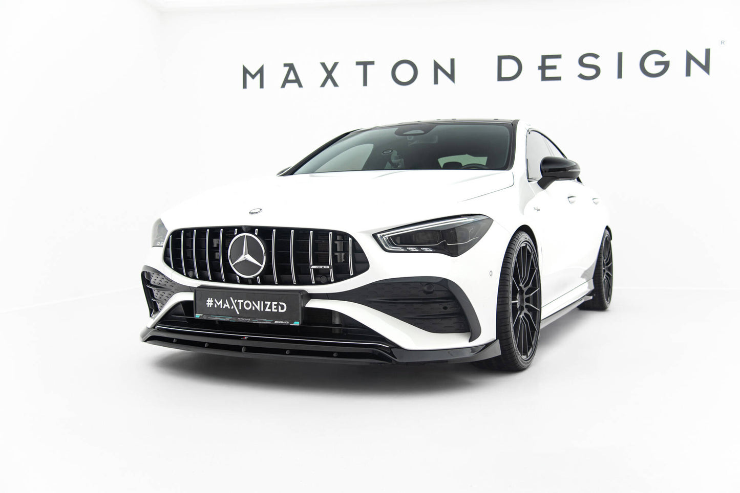 Forreste splitter Mercedes-AMG CLA 35 Coupe / Shooting Brake C118 Facelift / X118 Facelift