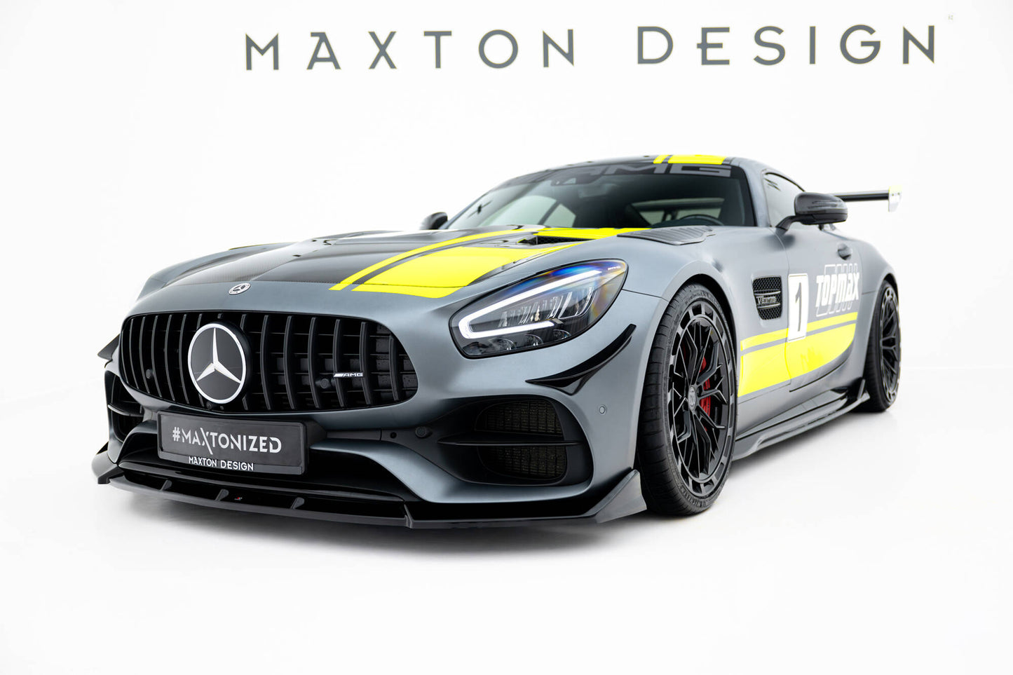 Forreste splitter Mercedes-AMG GT C C190 Facelift