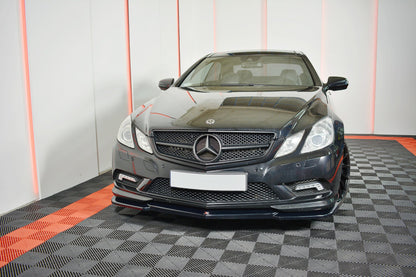 Forreste splitter Mercedes-Benz E-Class W207 Coupe AMG-Line